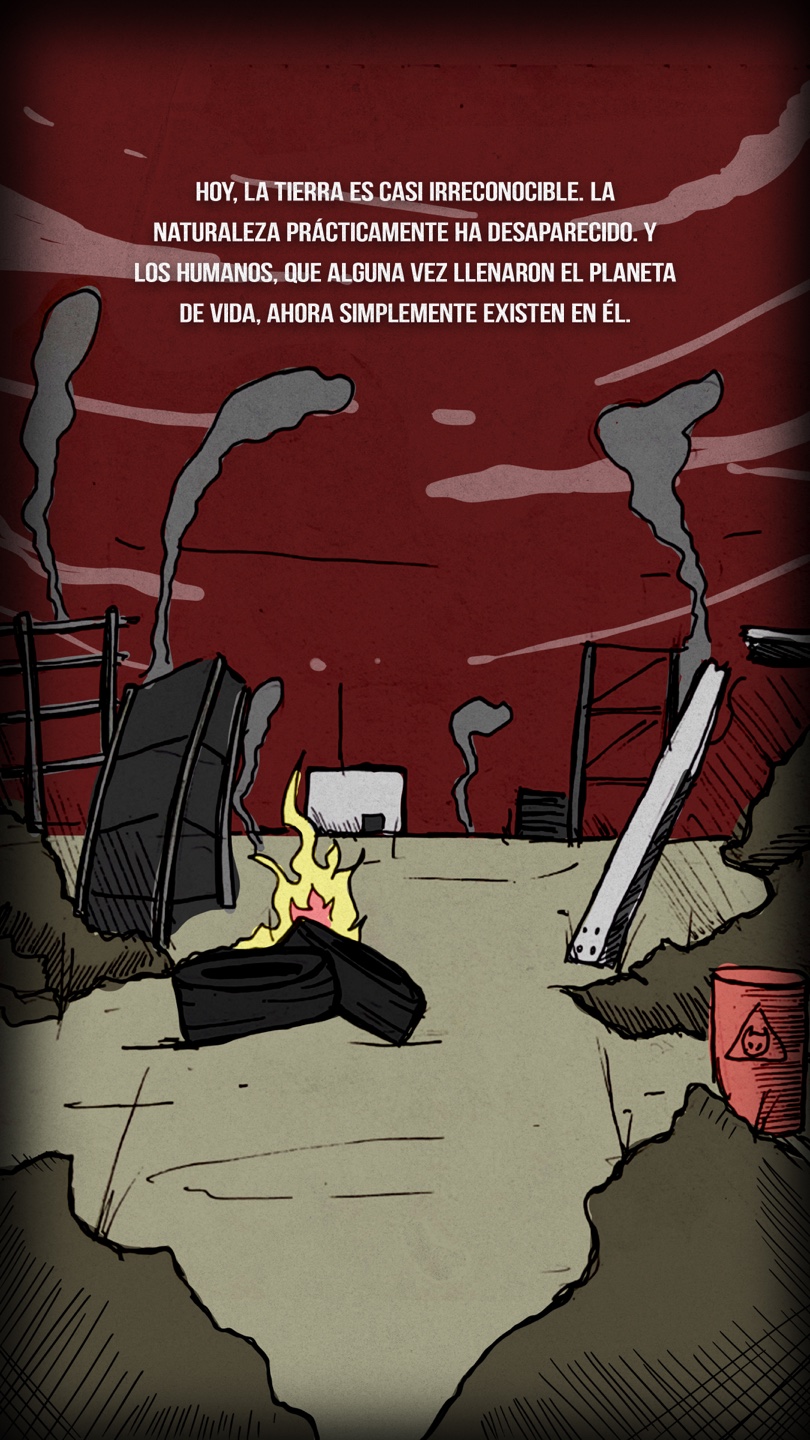 Página 3 del cómic DELPOZZO: Acto 1, El Escape.